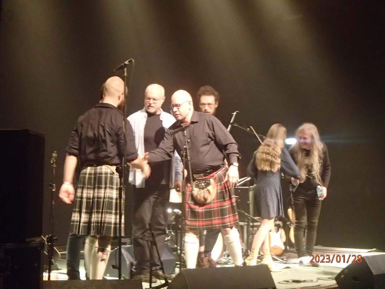 JRM i Wojciech Hoffmann w klubie Progresja, Warszawa Celtic Fusion with Prog Connections 28.01.2023